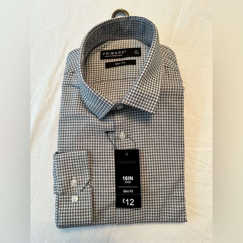 Men’s Primark Dress Shirt 16 in Neck - European NWT